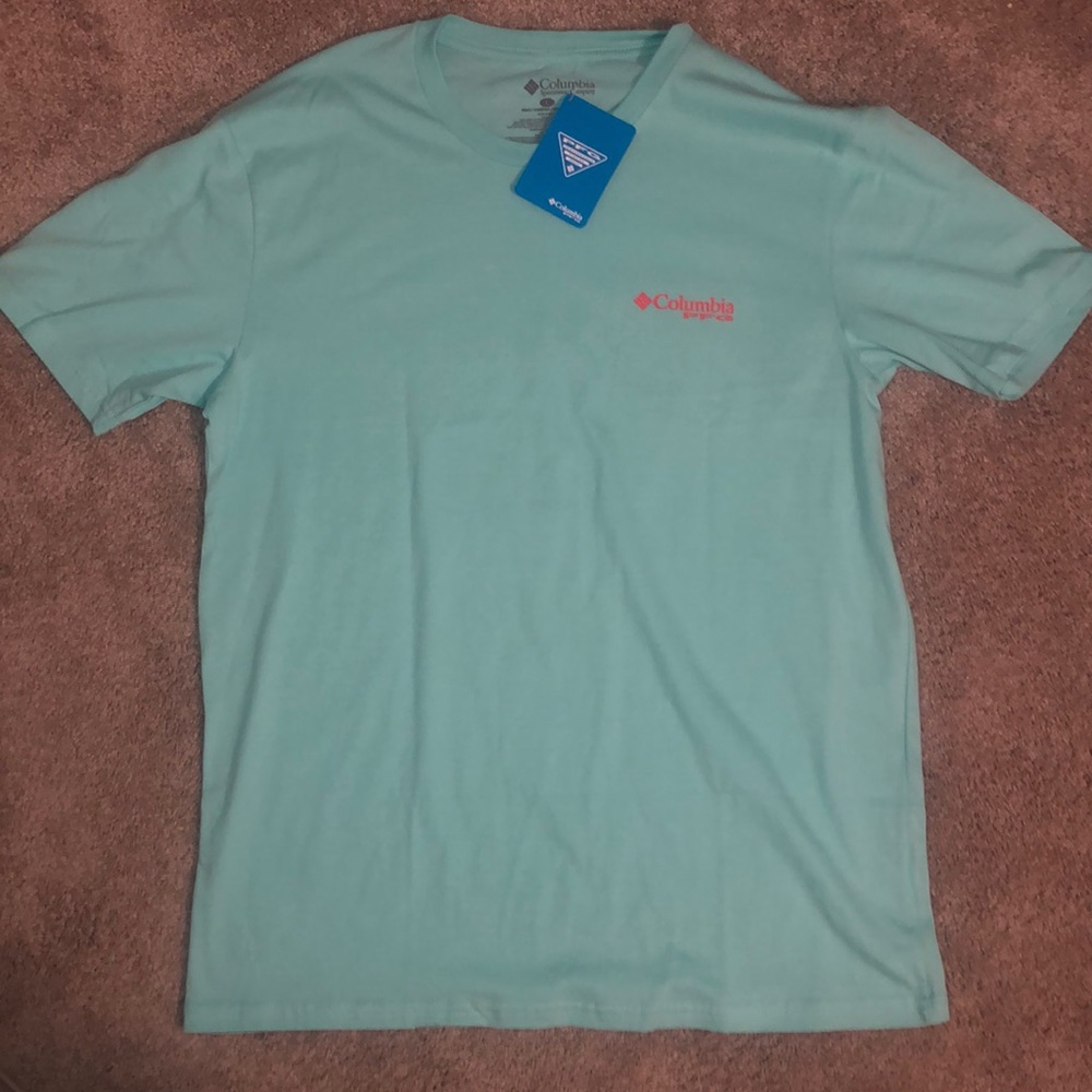 Columbia Turquoise T-Shirt | Never Been Worn